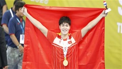 Trần Hưng Nguyên: ‘Tôi hơi áp lực khi thi chung kết đầu tiên của môn bơi’